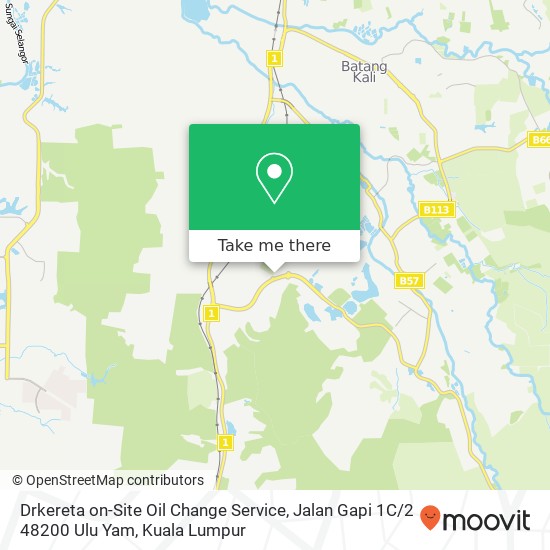 Drkereta on-Site Oil Change Service, Jalan Gapi 1C / 2 48200 Ulu Yam map