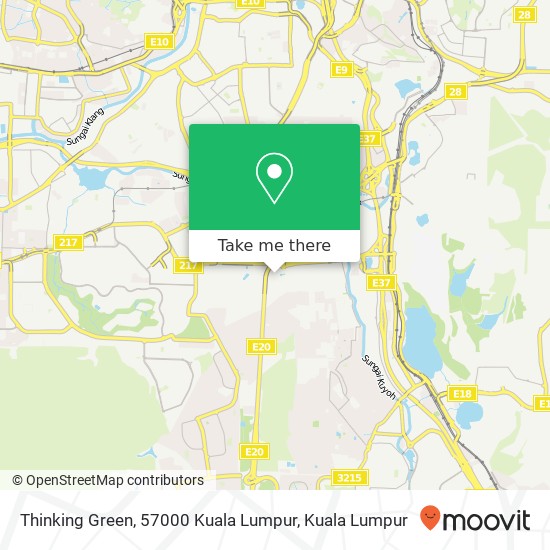 Thinking Green, 57000 Kuala Lumpur map