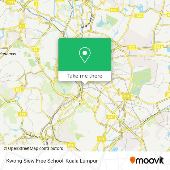 Kwong Siew Free School map