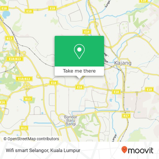 Wifi smart Selangor map