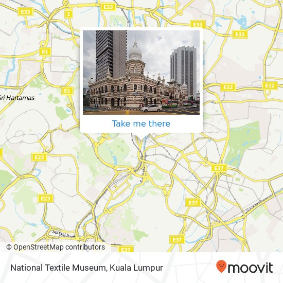 National Textile Museum map