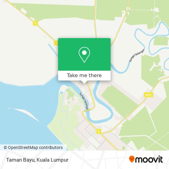 Taman Bayu map