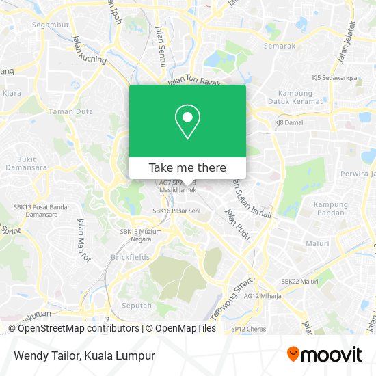 Wendy Tailor map