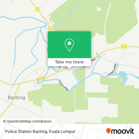 Police Station Banting map