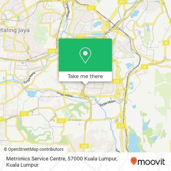Metronics Service Centre, 57000 Kuala Lumpur map