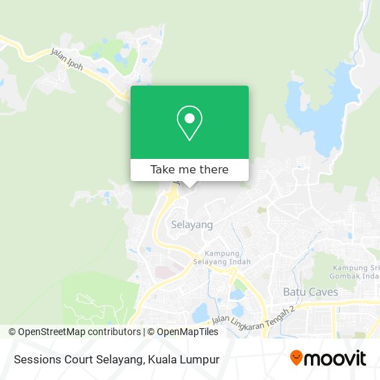 Peta Sessions Court Selayang
