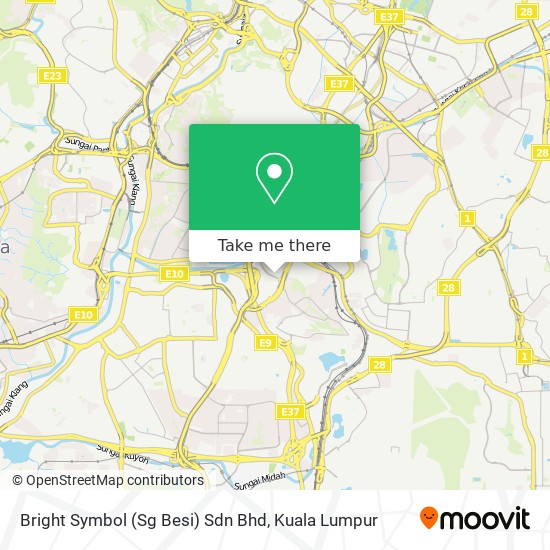 Bright Symbol (Sg Besi) Sdn Bhd map