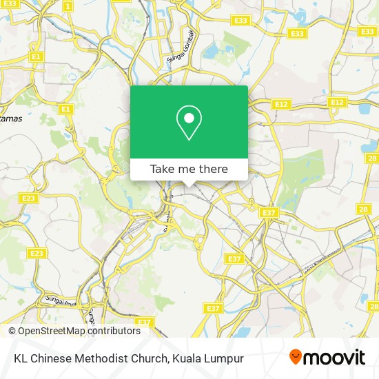 KL Chinese Methodist Church map