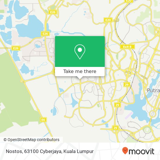 Nostos, 63100 Cyberjaya map