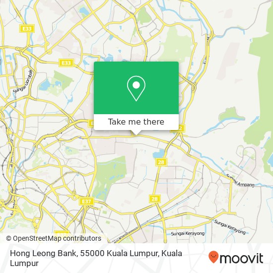 Hong Leong Bank, 55000 Kuala Lumpur map