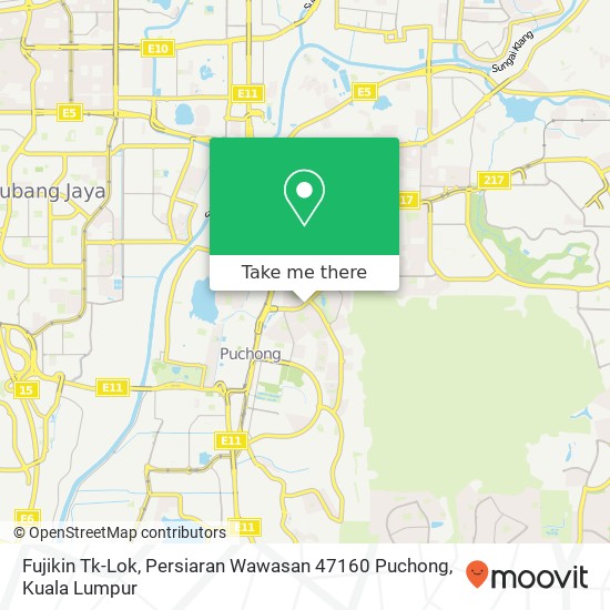 Fujikin Tk-Lok, Persiaran Wawasan 47160 Puchong map