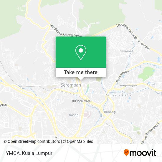 Peta YMCA