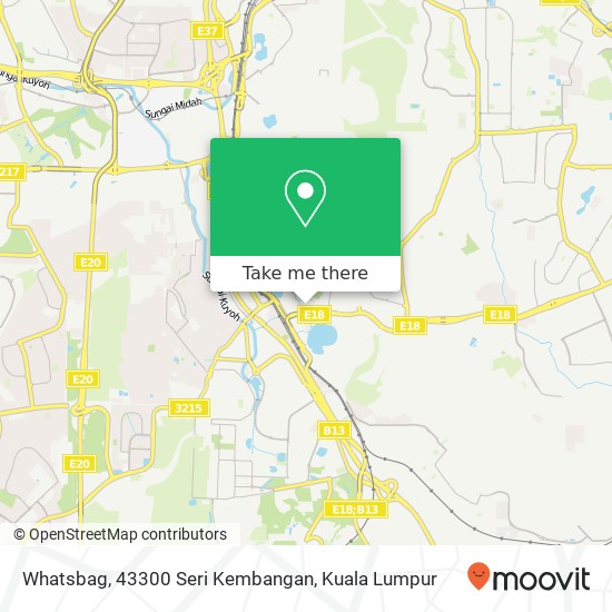 Whatsbag, 43300 Seri Kembangan map