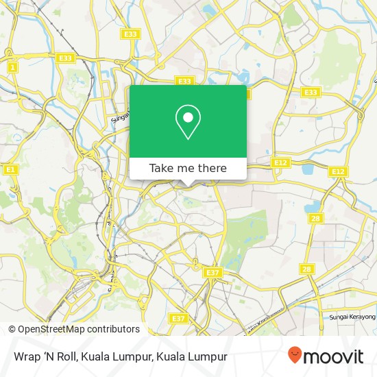 Peta Wrap ‘N Roll, Kuala Lumpur