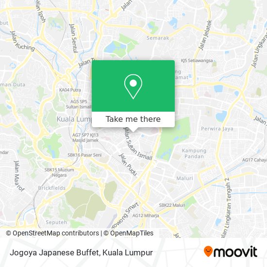 Jogoya Japanese Buffet map