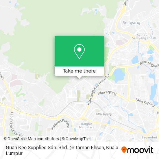 Guan Kee Supplies Sdn. Bhd. @ Taman Ehsan map