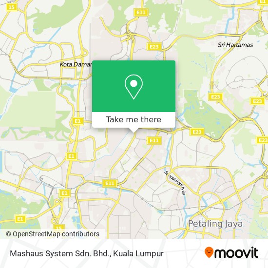 Mashaus System Sdn. Bhd. map