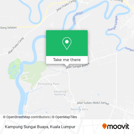 Peta Kampung Sungai Buaya
