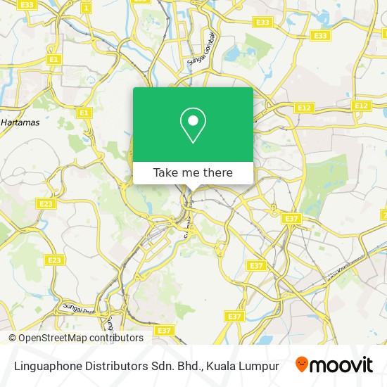 Linguaphone Distributors Sdn. Bhd. map