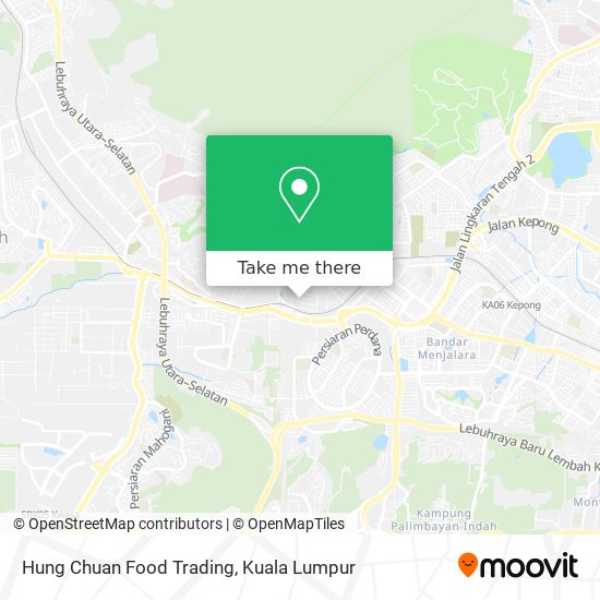 Hung Chuan Food Trading map