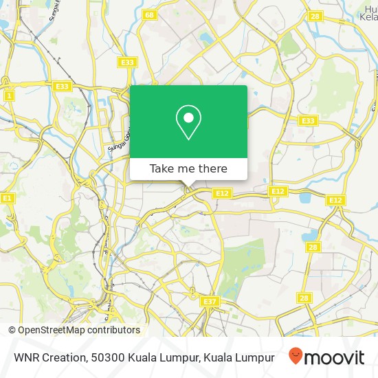 WNR Creation, 50300 Kuala Lumpur map