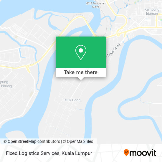 Fixed Logistics Services map