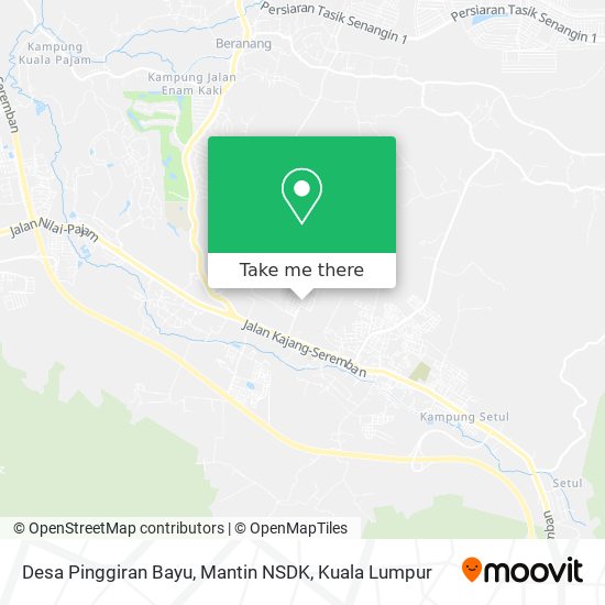 Desa Pinggiran Bayu, Mantin NSDK map