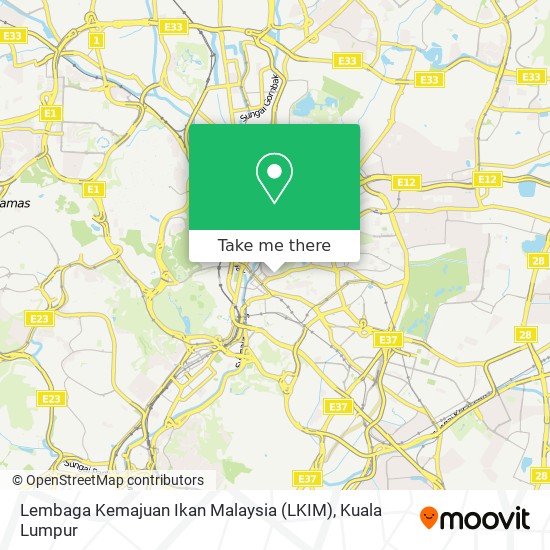 Lembaga Kemajuan Ikan Malaysia (LKIM) map