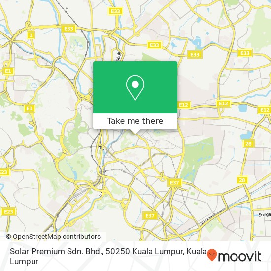 Solar Premium Sdn. Bhd., 50250 Kuala Lumpur map