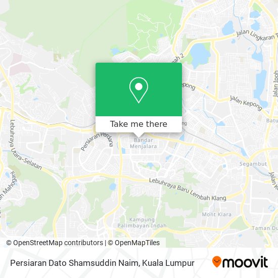 Persiaran Dato Shamsuddin Naim map