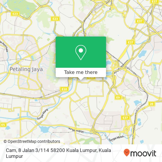 Peta Cam, 8 Jalan 3 / 114 58200 Kuala Lumpur