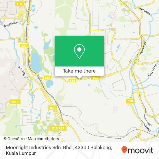 Moonlight Industries Sdn. Bhd., 43300 Balakong map
