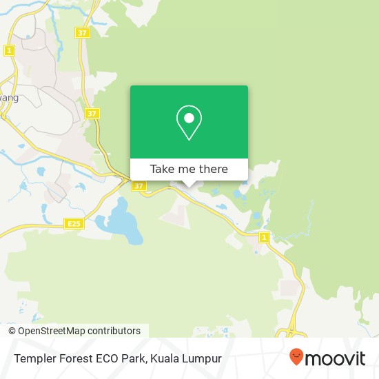 Peta Templer Forest ECO Park