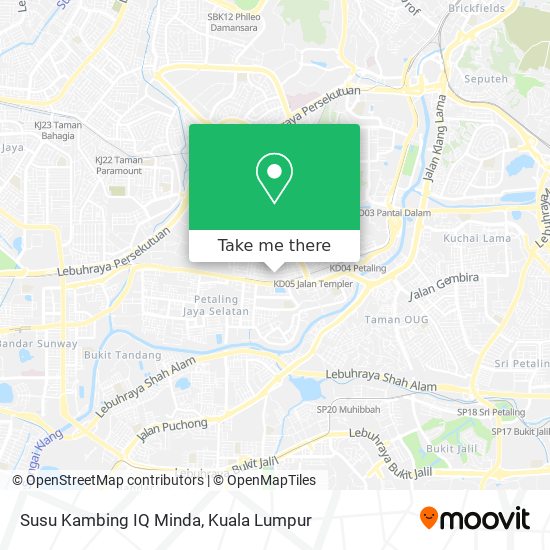 Susu Kambing IQ Minda map