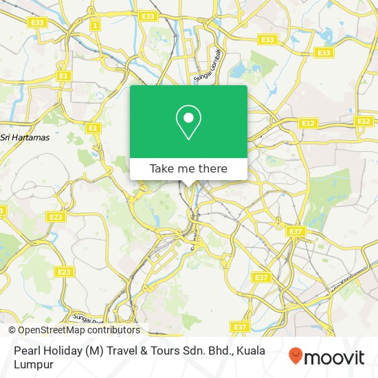 Pearl Holiday (M) Travel & Tours Sdn. Bhd. map