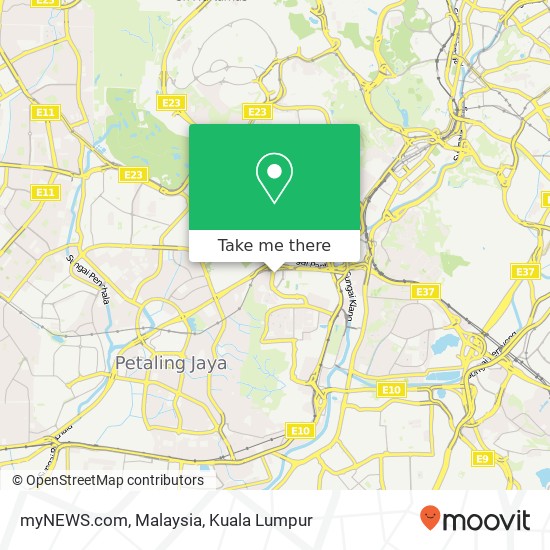 Peta myNEWS.com, Malaysia