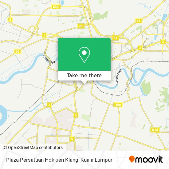 Plaza Persatuan Hokkien Klang map