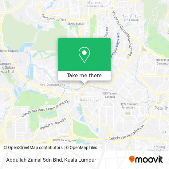 Abdullah Zainal Sdn Bhd map