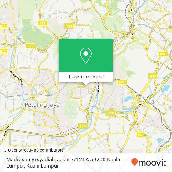 Madrasah Arsyadiah, Jalan 7 / 121A 59200 Kuala Lumpur map