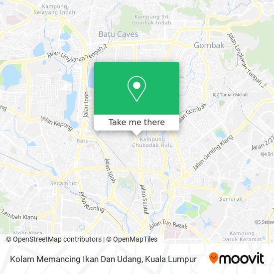 Kolam Memancing Ikan Dan Udang map