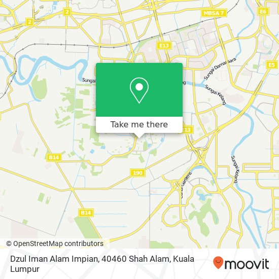 Dzul Iman Alam Impian, 40460 Shah Alam map