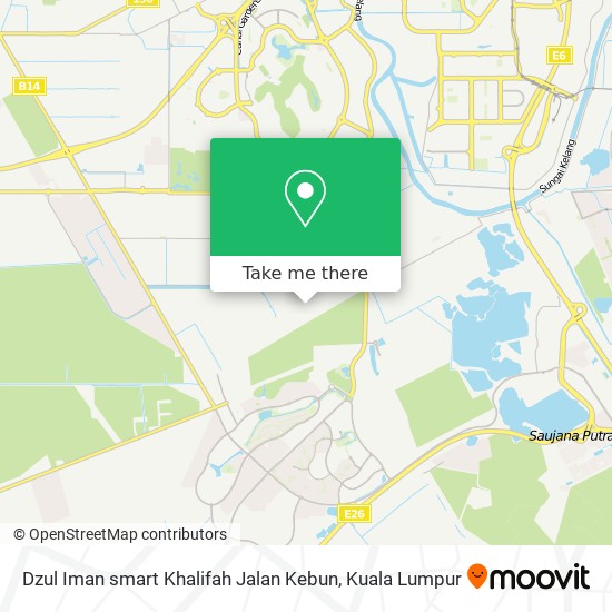 Dzul Iman smart Khalifah Jalan Kebun map