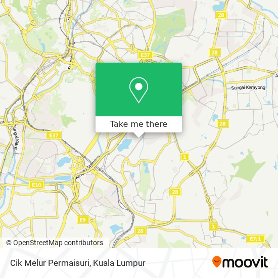 Cik Melur Permaisuri map