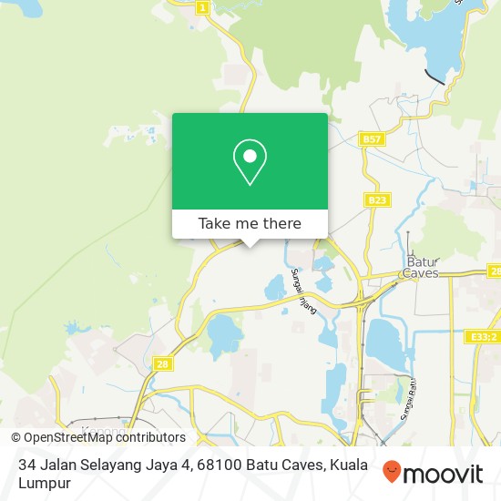 34 Jalan Selayang Jaya 4, 68100 Batu Caves map