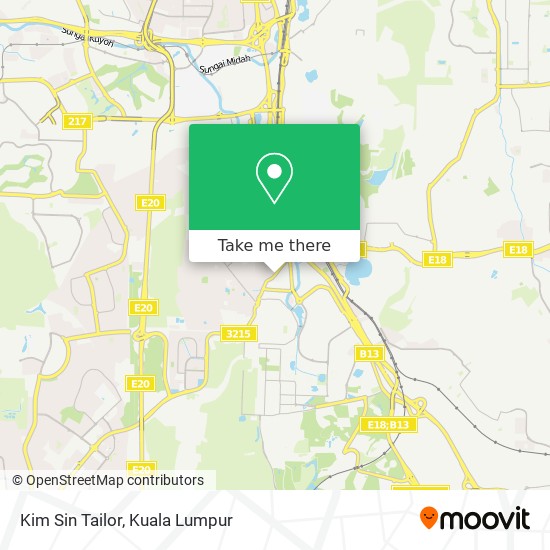 Kim Sin Tailor map