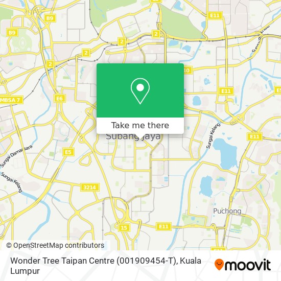 Wonder Tree Taipan Centre (001909454-T) map