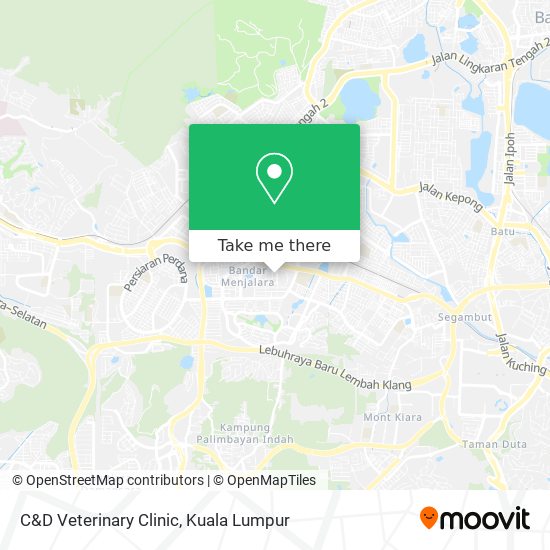 C&D Veterinary Clinic map