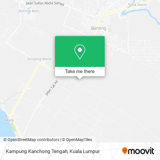 Peta Kampung Kanchong Tengah