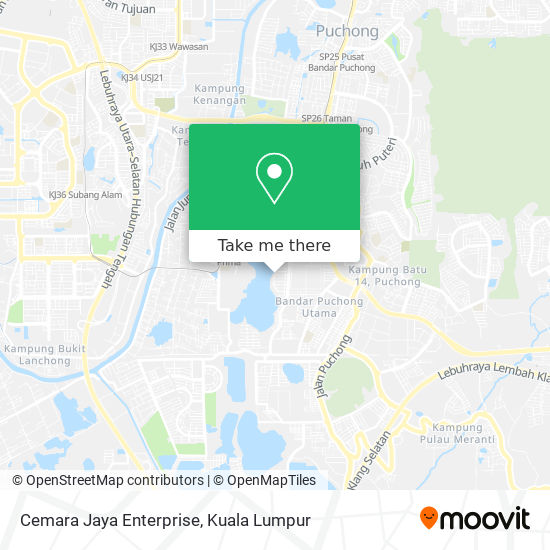 Peta Cemara Jaya Enterprise