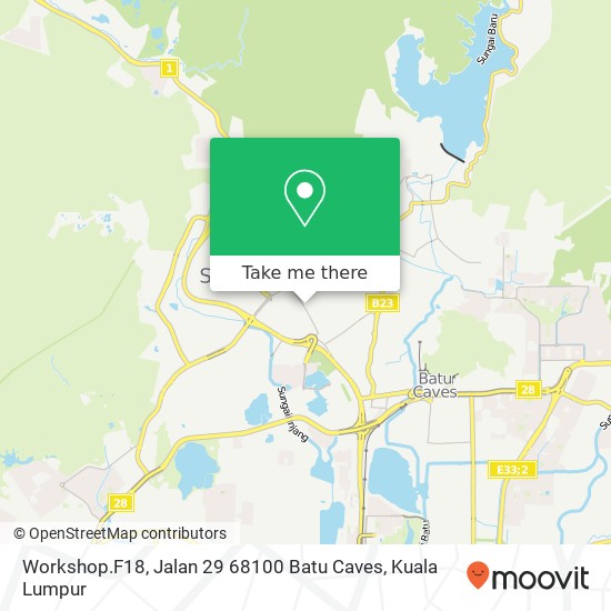 Workshop.F18, Jalan 29 68100 Batu Caves map